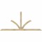 Ekena Millwork Richland Rough Sawn Timber Gable Bracket, Douglas Fir, 108"W x 49"H x 4"D x 4"F, 11/12 Pitch GBW108X49X0404RIC00RDF - alternate 1
